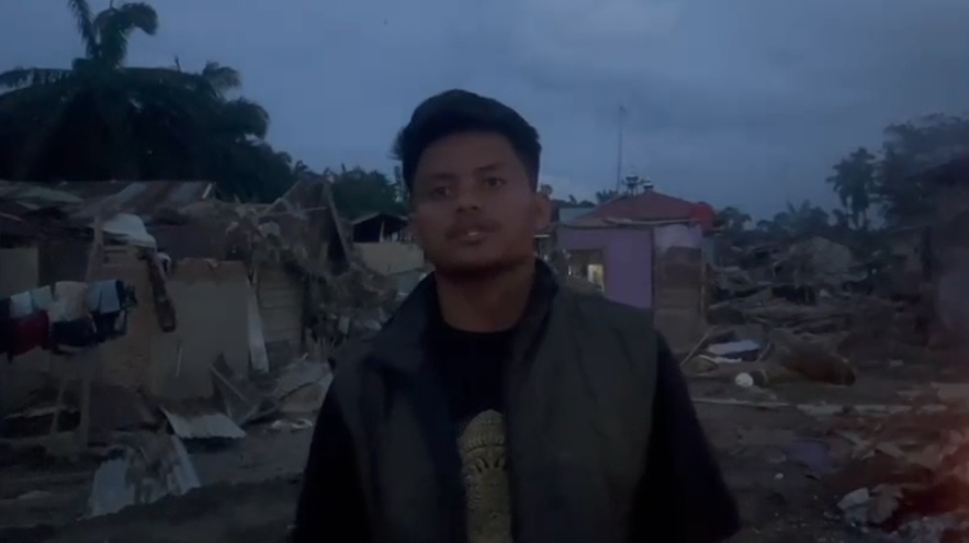 Curahan Hati Warga Desa KotaLintang Aceh Tamiang: Tolong Bupati Datang ke Sini!