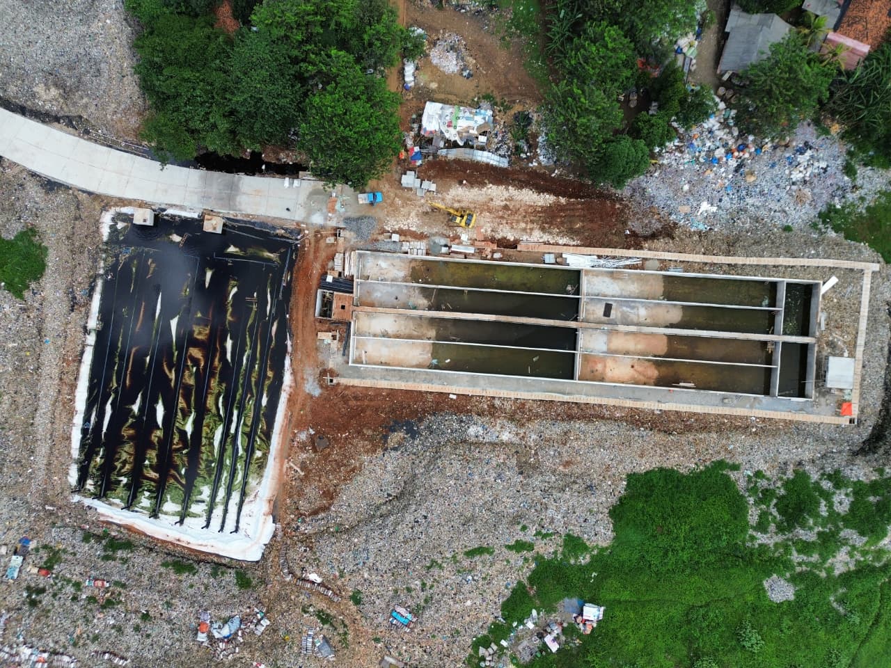 Pembangunan Sanitary Landfill Bantargebang Rampung