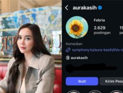 Aura Kasih Tiba-tiba Ganti Nama Akun Instagram Jadi Febria, Ada Apa?