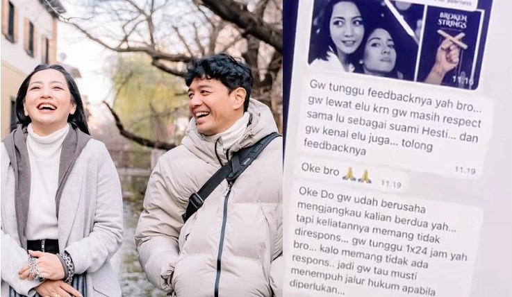 Sosok Bobby di Broken Strings Diduga Teror Hesti Purwadinata, Bukti Chat Beredar!