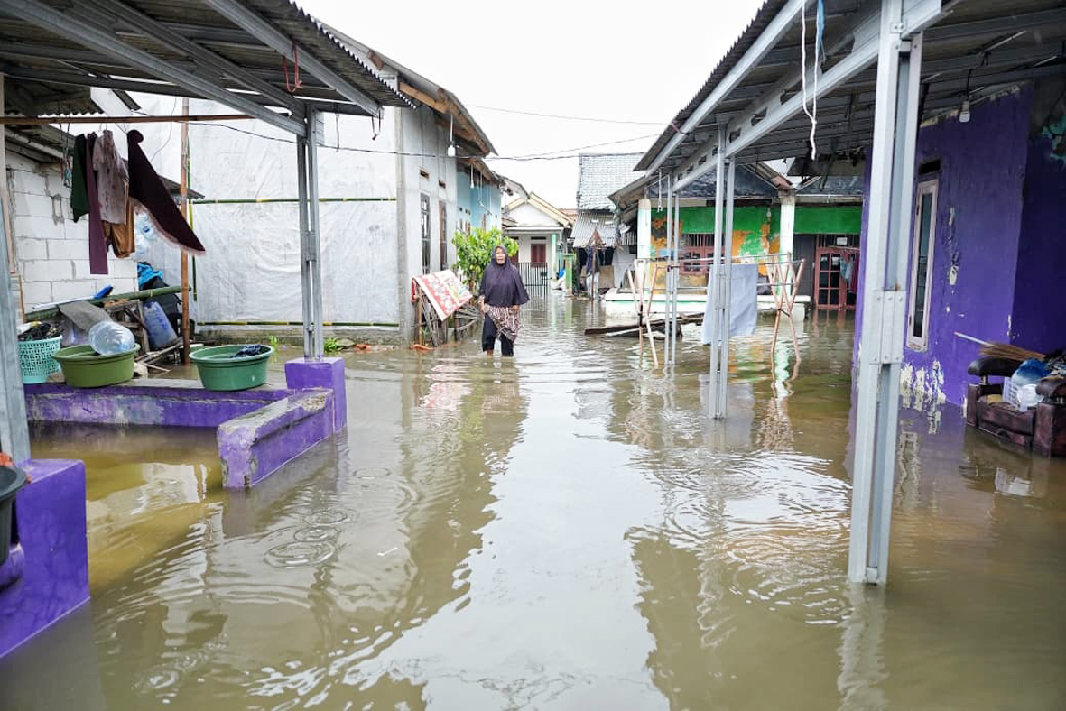 Banjir Masih Rendam 13 Desa di Kabupaten Bekasi