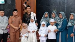 Puluhan Anak Yatim Terima Santunan di Penutupan Pengajian PKK Mustikajaya