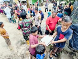 MBG Ringankan Beban Warga Terdampak Banjir di Desa Pantai Bakti Muaragembong