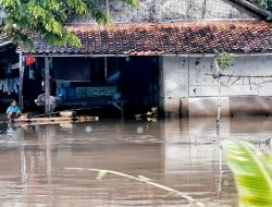 Warga Terdampak Banjir di Pantai Harapan Jaya Muaragembong Butuh Bantuan Logistik dan Obat-obatan