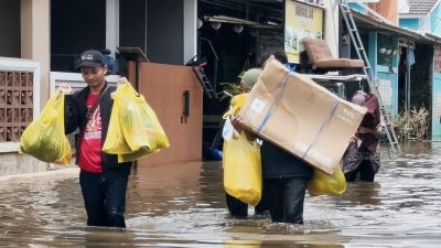 Perumahan Nebraska Terrace Bekasi Sempat Terendam Banjir Hampir Dua Meter, Kini Berangsur Surut