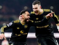 Gol Telat Cunha Bungkam Arsenal, MU Menang Dramatis 3-2 di Emirates