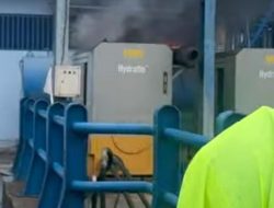 Mesin Pompa Air di Polder Kalimati Terbakar
