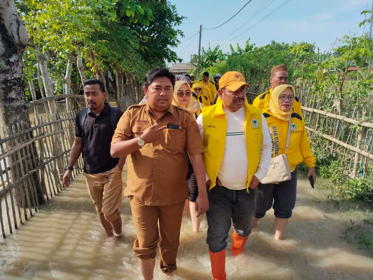 Marjuki Sebar Pasukan ke Lokasi Banjir, Tebar Bantuan untuk Warga Terdampak
