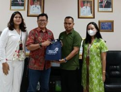 Jaga Layanan Tetap Prima, GM Telkom Witel Bekasi-Karawang Sambangi Satpol PP Kota Bekasi