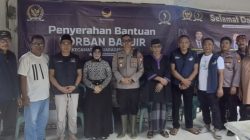 Sejumlah Parpol Bantu Warga Terdampak Banjir