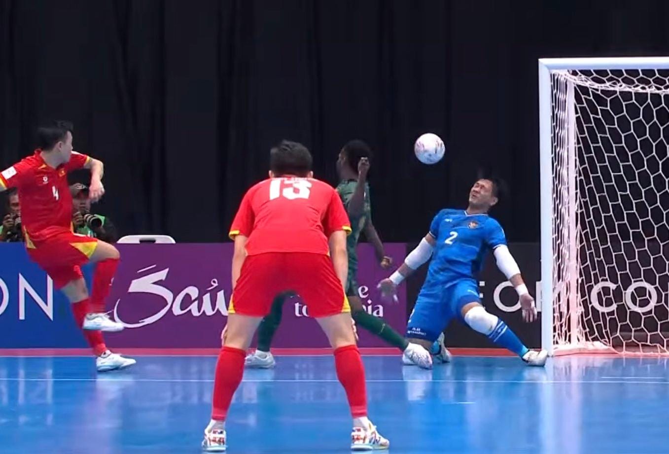 Kiper Timnas Asal Bekasi Ahmad Habibie Bawa Indonesia Ukir Sejarah di Piala Asia Futsal 2026