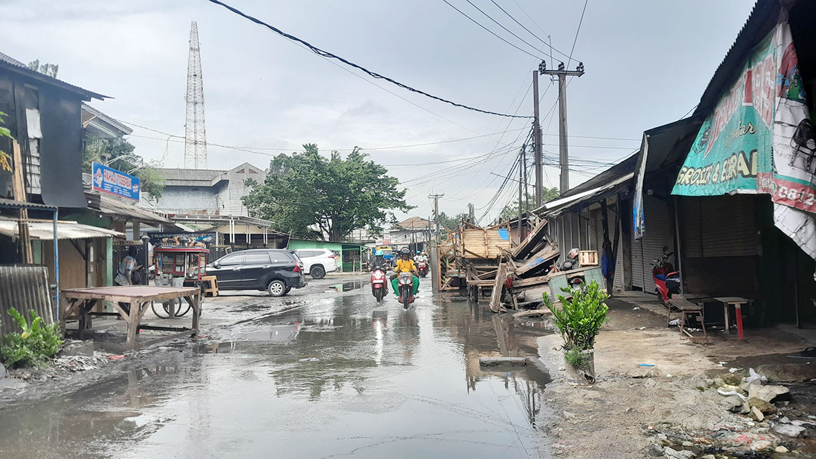 Relokasi Pasar Tumpah Sentra Grosir Cikarang Tumpah Gagal