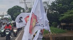Marak Bendera Partai Gerindra di Jalan Kota Bekasi, Ini Tanggapan Kasatpol PP