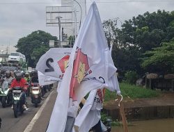 Marak Bendera Partai Gerindra di Jalan Kota Bekasi, Ini Tanggapan Kasatpol PP