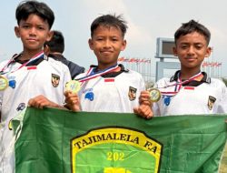 Tim Pelajar Garuda Muda Juara di Thailand, Diperkuat Empat Pemain Muda Bekasi