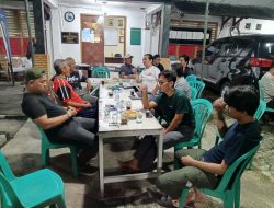 Warga Arenjaya Bekasi Timur Kompak Jaga Malam