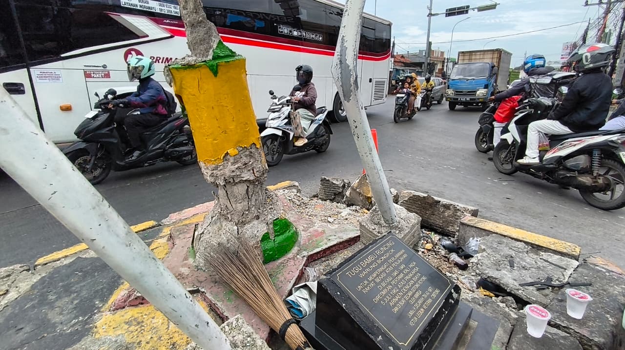 Perusahaan Tanggung Jawab, Tugu Bambu Runcing di Cikarang Segera Dipugar