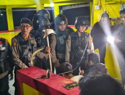 Sepuluh Remaja Hendak Tawuran Diamankan Polisi, Sajam “Pencabut Nyawa” Disita