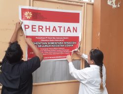 Segel Penyalur PMI di Jatiasih Dicopot