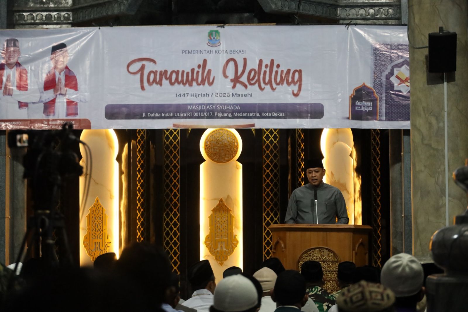 Wali Kota Bekasi Serap Aspirasi lewat Tarawih Keliling