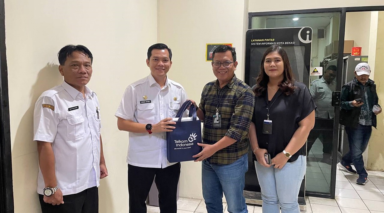 Telkom dan Kecamatan Bekasi Utara Bahas Pemanfaatan Solusi Teknologi Digital