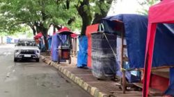 PKL Menjamur di Taman Permata Cikunir, Kelurahan Jatikramat Siapkan Penataan