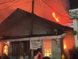 Kebakaran Lalap Rumah di Harapan Baru Bekasi