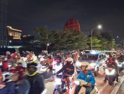 Puncak Arus Mudik, Jalan Madmuin Hasibuan Bekasi Dipenuhi Pemotor Menuju Pantura