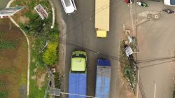 Truk Sumbu Tiga Nekat Melintas di Jalur Mudik Cikarang, Satlantas Polres Metro Bekasi Paksa Putar Balik