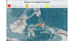 Gempa Bumi 7,6 Magnitudo Guncang Bitung Sulut, BMKG: Potensi Tsunami