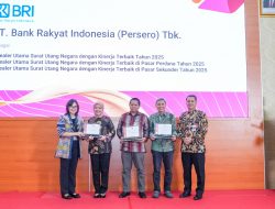 Dukung Penguatan Pasar Keuangan Domestik, BRI Raih Tiga Penghargaan Dealer Utama dengan Kinerja Terbaik dari Kemenkeu