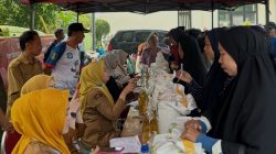 Cegah Penumpang, Kelurahan Sepanjang Jaya Salurkan Bansos Bertahap