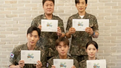 Tampil Beda, Seluruh Cast ‘The Legend of Kitchen Soldier’ Kenakan Seragam Tentara Saat Reading Naskah