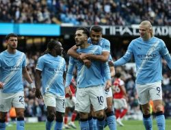 Tundukkan Arsenal 2-1, Manchester City Panaskan Perburuan Gelar Liga Inggris