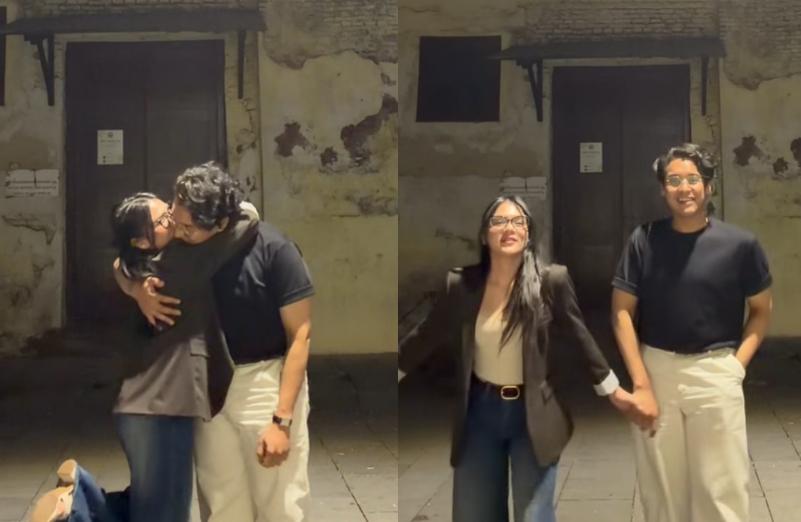 Go Public! Ardhito Pramono dan Davina Karamoy Pamer Kecup Pipi di Kota Tua