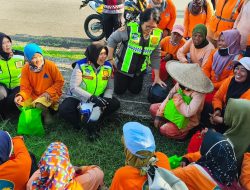 Kapolres Metro Bekasi Tebarkan Semangat Hari Kartini