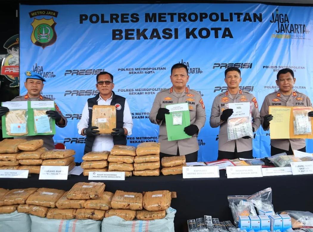 COD Narkoba dan Obat Keras Ilegal Marak di Bekasi