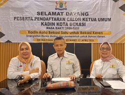 Minim Peminat, Pendaftar Calon Ketua Kadin Kota Bekasi Hanya Satu Orang