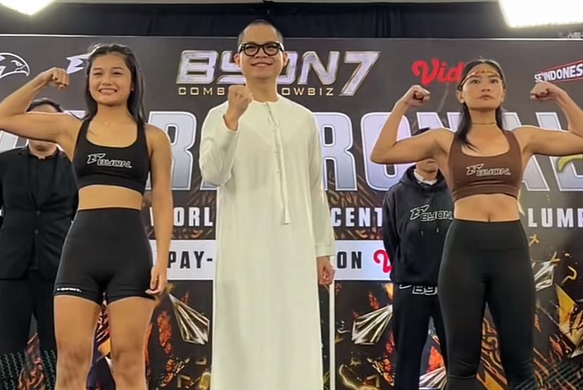 Cek Jadwal Main Winona Karamoy vs Emmabel Cassandra di BYON Combat Showbiz Vol.7