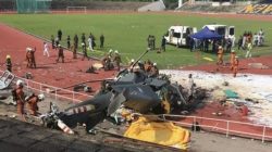 Helikopter Malaysia Tabrakan di Udara saat Latihan, 10 Awak Tewas