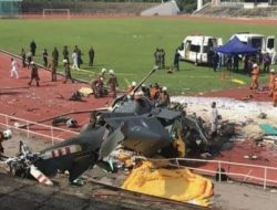 Helikopter Malaysia Tabrakan di Udara saat Latihan, 10 Awak Tewas