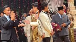 Presiden Prabowo dan Wapres Gibran Kompak Hadiri Resepsi El Rumi dan Syifa Hadju di Hotel Raffles