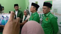 Sarif Marhaendi Temui Mardiono Sebelum Muscab PPP Bekasi