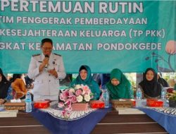 Camat Pondokgede Dorong Kader PKK Lebih Aktif dan Berdampak