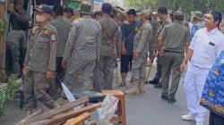 Bandel, PKL Pangjay Ditertibkan