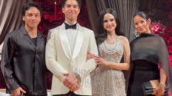 Jefri Nichol Berani Gandeng hingga Pegang Pinggul Zahwa Massaid di Nikahan El Rumi-Syifa Hadju, Go Public?