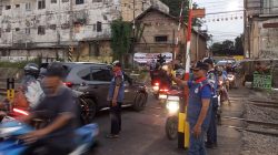 Perlintasan Sebidang Ampera dan Bulak Kapal Segera Dipasangi Palang Pintu Otomatis