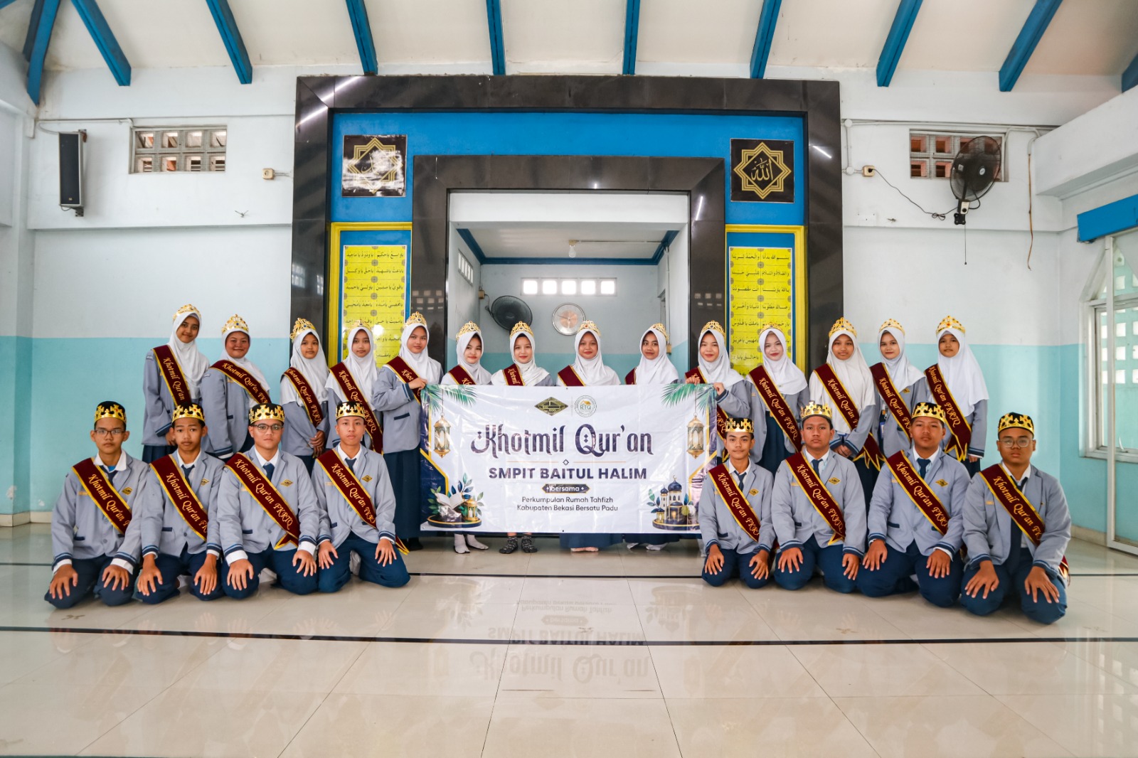 22 Siswa SMPIT Baitul Halim Tuntaskan Khotmil Qur’an
