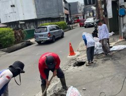 Kelurahan Jatikramat Gerak Cepat Atasi Titik Rawan Genangan
