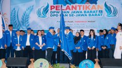 Pengurus DPW dan DPD se-Jawa Barat Dilantik, Target Masuk Tiga Besar